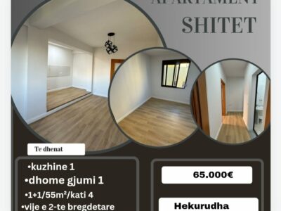 Annuncio Vendita - Appartamento a Hekurudha, Plazh Durazzo – 65000 €