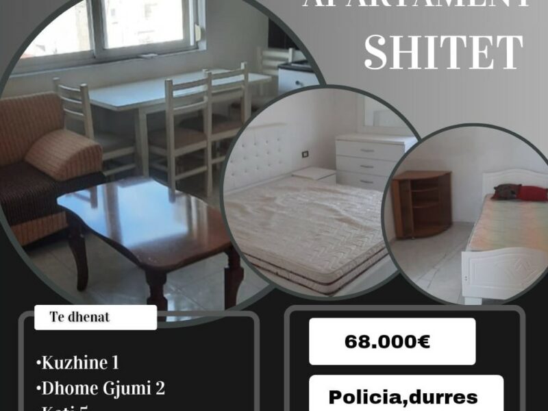 Vendesi appartamento di 81 m² a Durazzo, nella zona "Rajoni Policisë Durres" a 68000