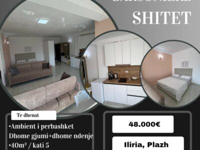 Vendesi Garsoniera a Iliria Plazh, Durazzo - Ottima Opportunità!